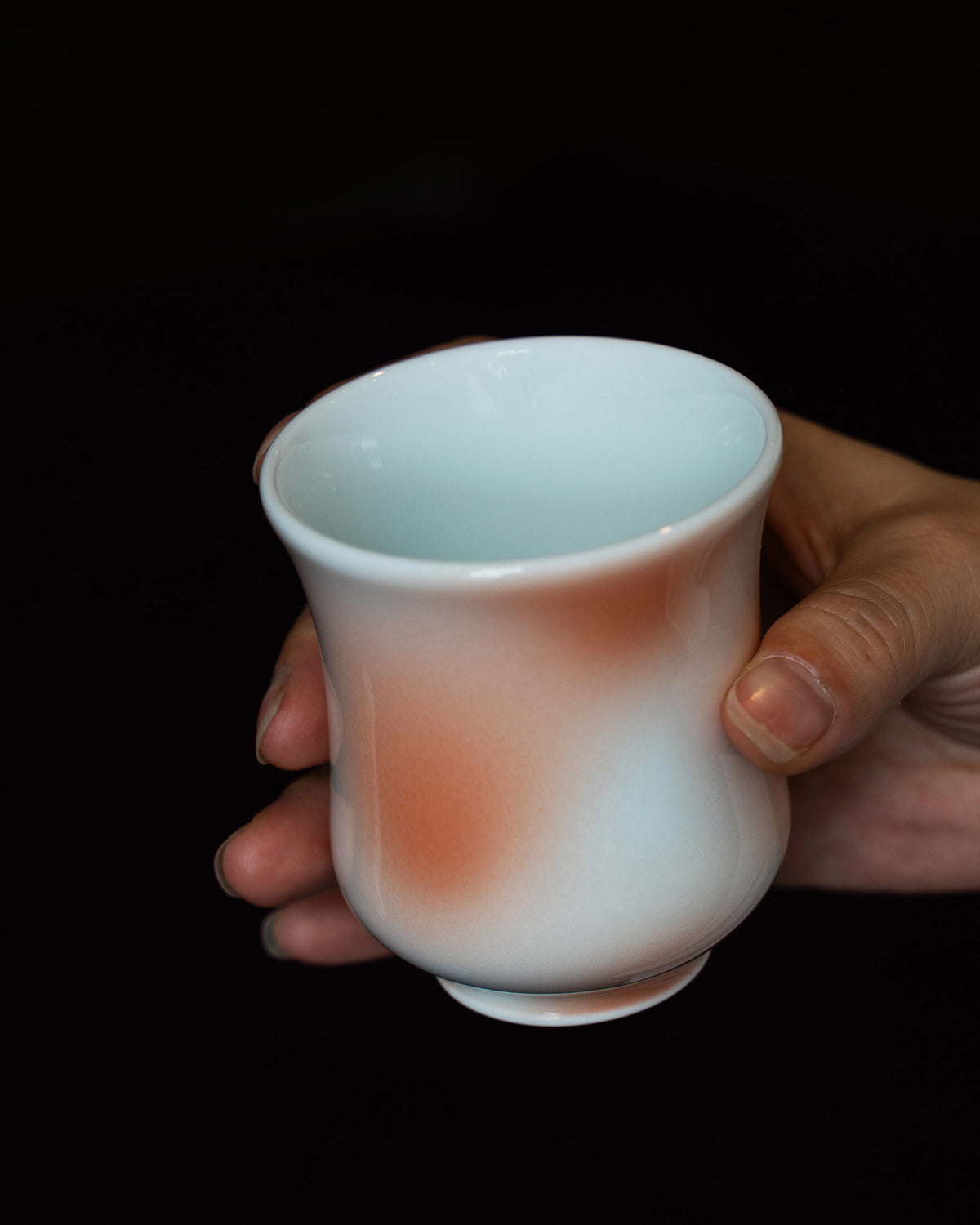 CCCLAY Frosted Peach – Medium Sensory Coffee Cup