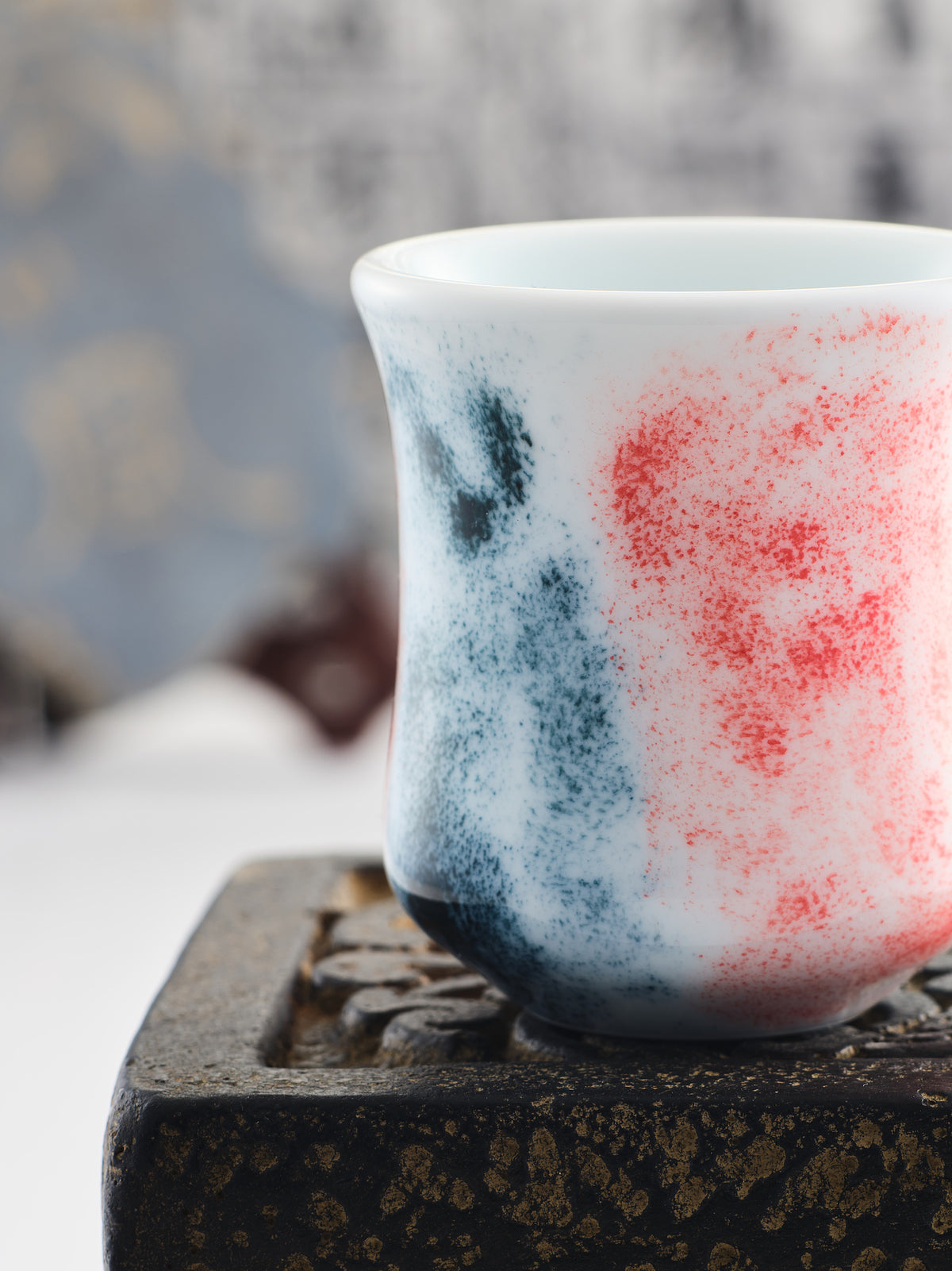 CCCLAY's design, Chicken-Blood Stone, Coffee cup