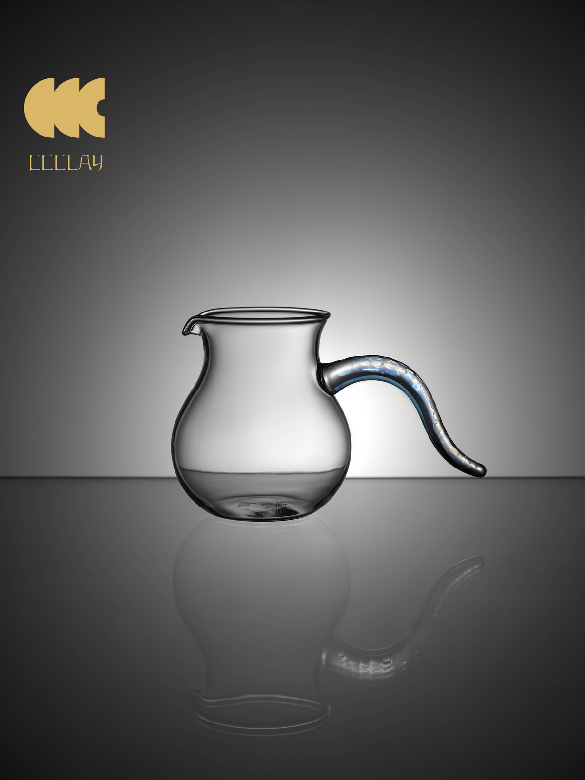 CCCLAY's design, Glass Coffee Server ripple