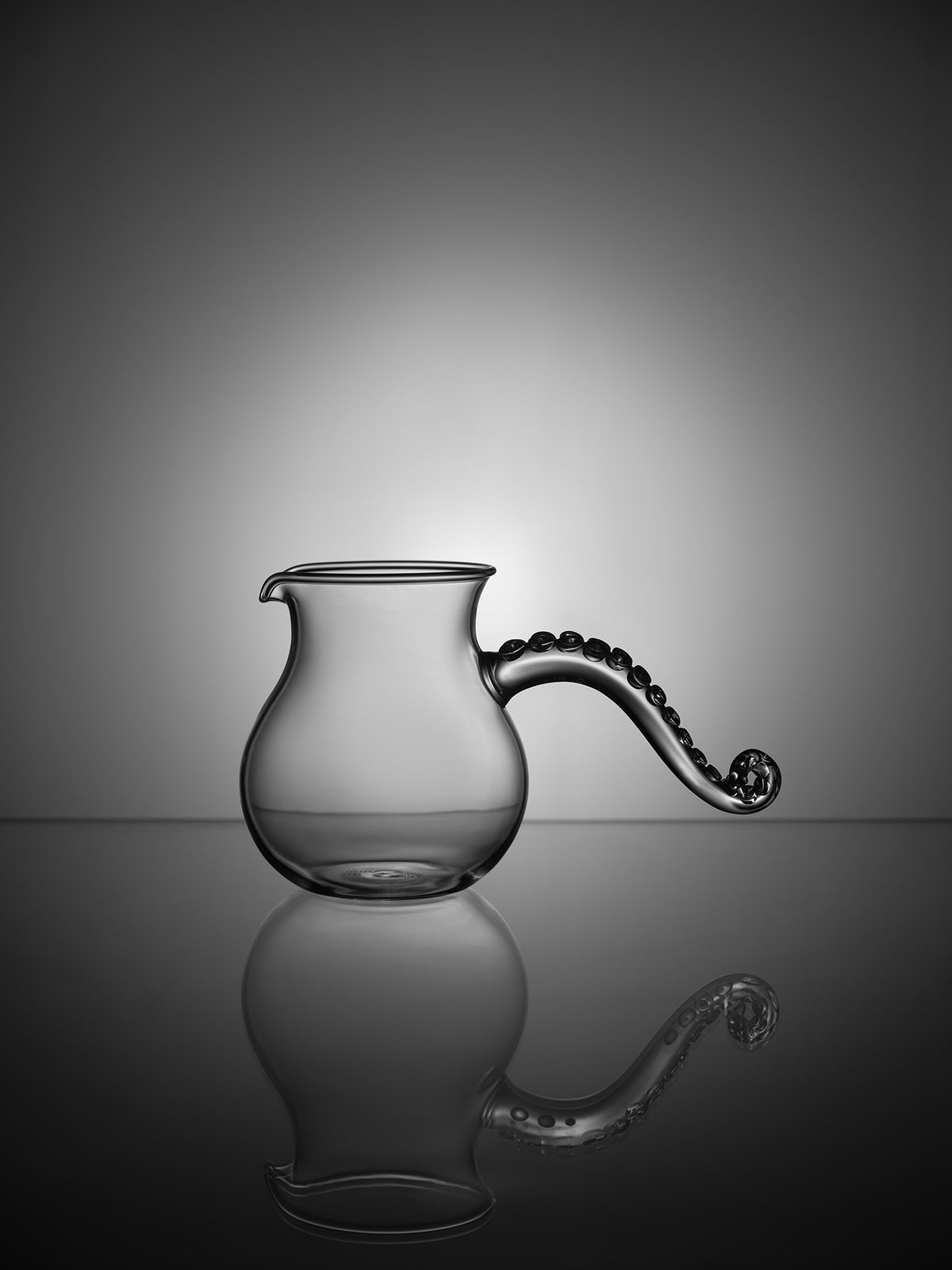 CCCLAY's design, Glass Coffee Server transparent octopus