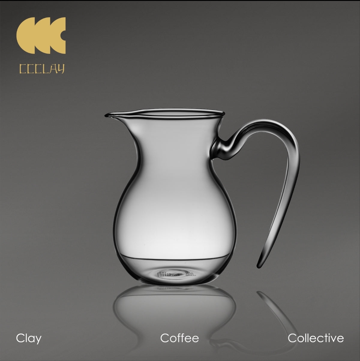 CCCLAY's design, Glass Coffee Server