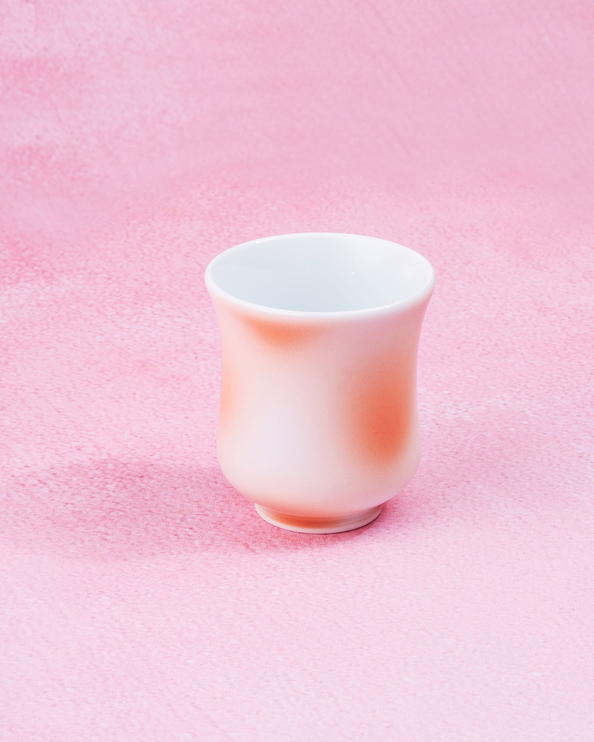CCCLAY Frosted Peach – Medium Sensory Coffee Cup