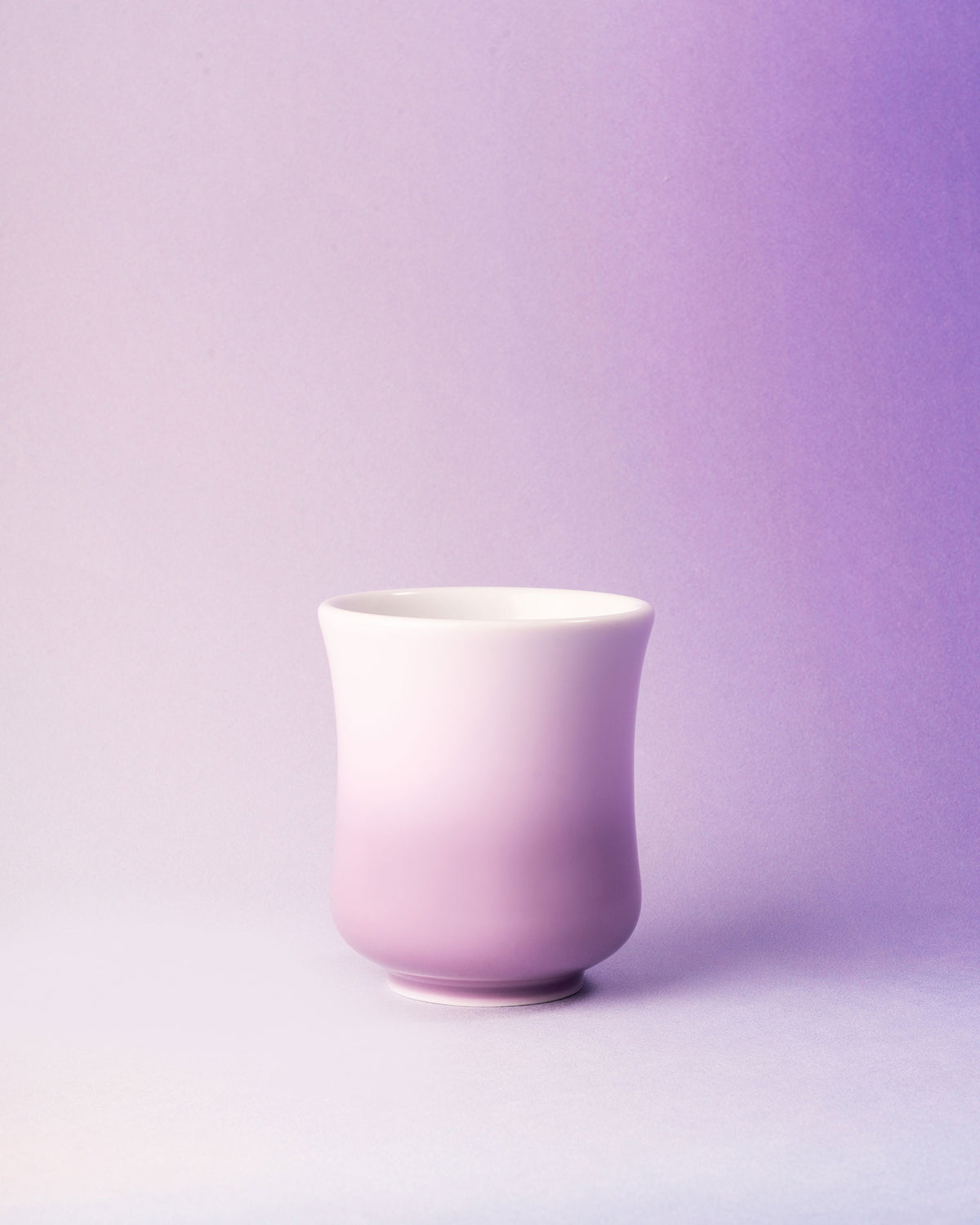 CCCLAY Amethyst Aurora 1.0 Blush Lilac – Medium Sensory Coffee Cup