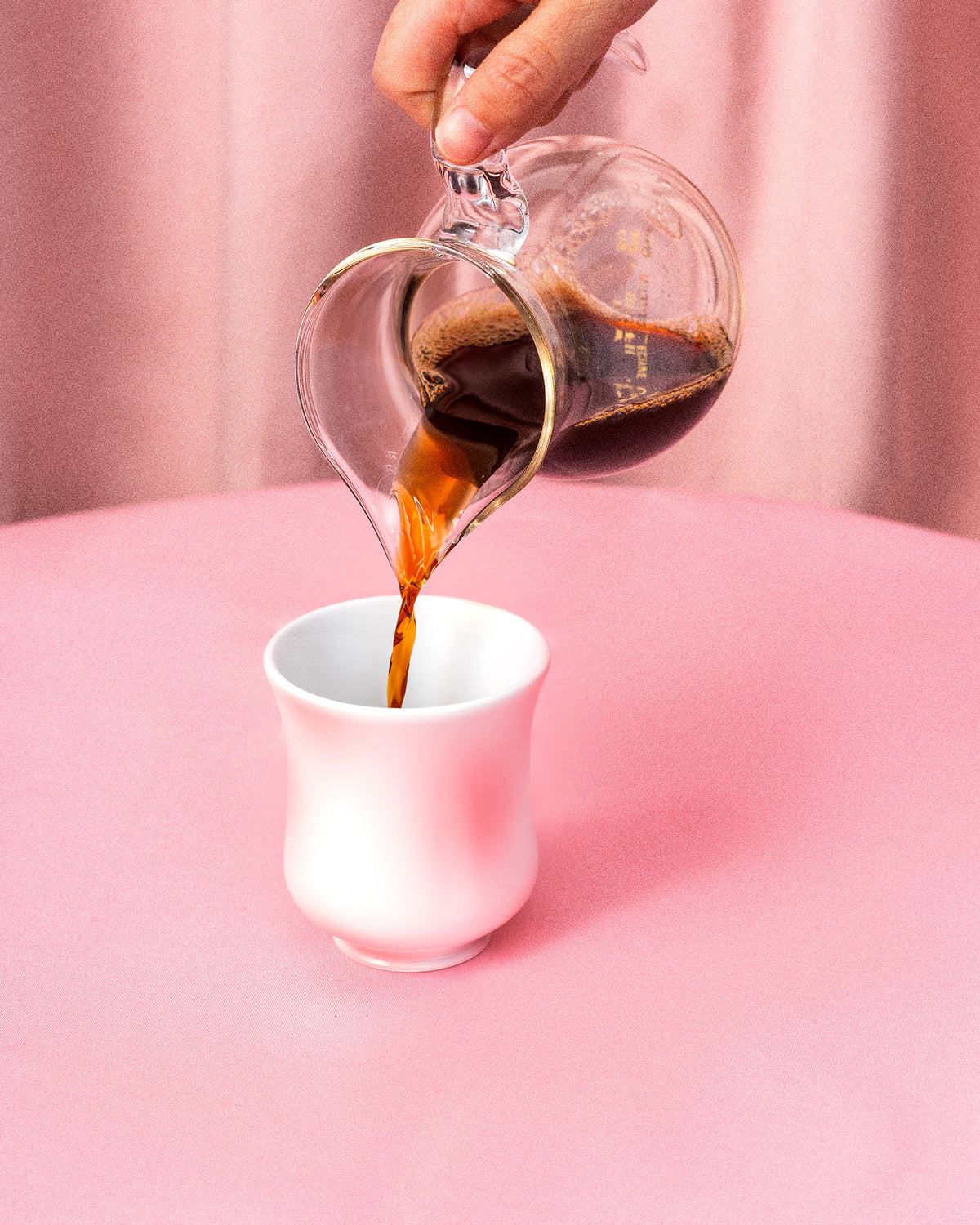 CCCLAY Millennial Pink Dots coffee cups