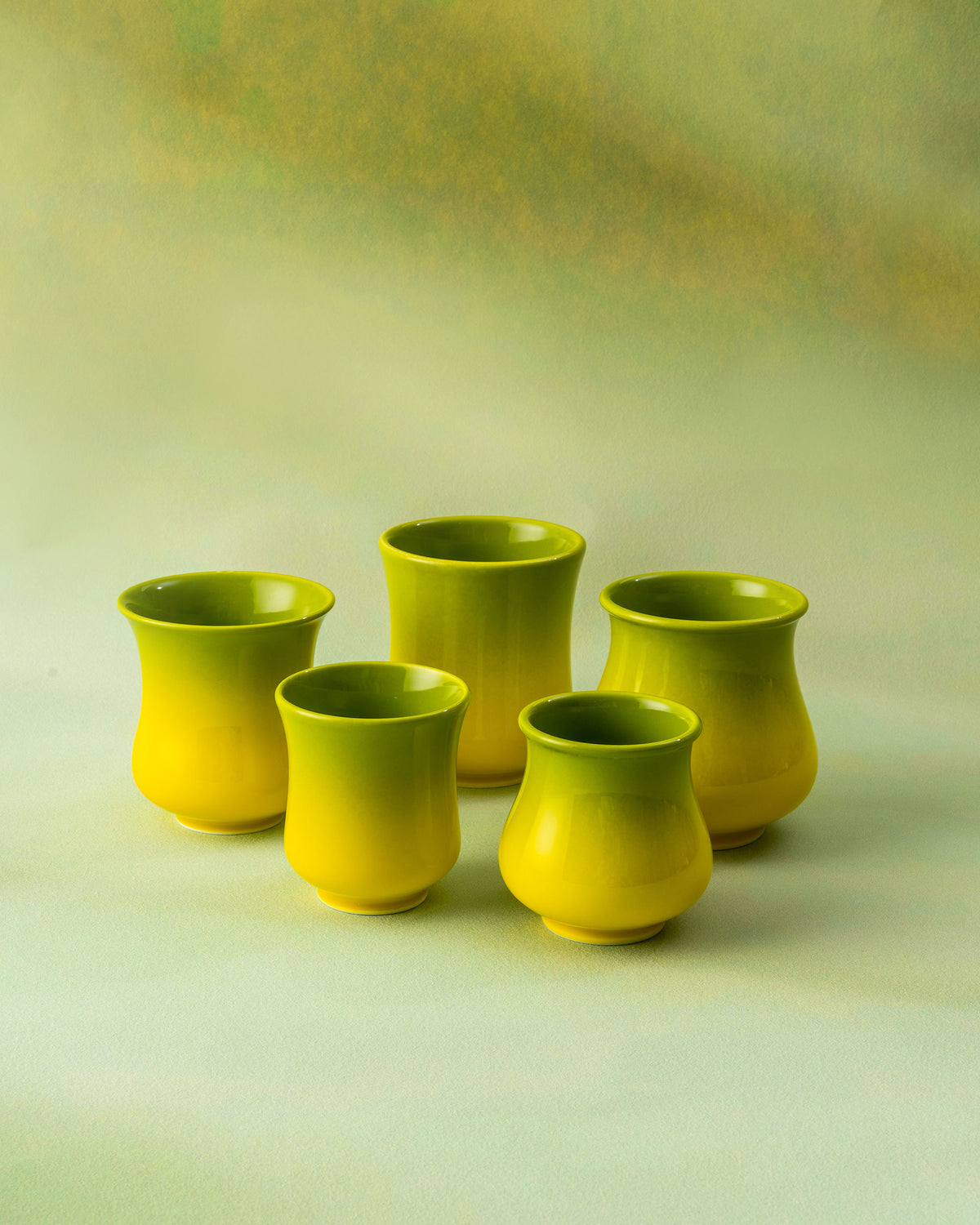 CCCLAY Pineapple Glow coffee cups