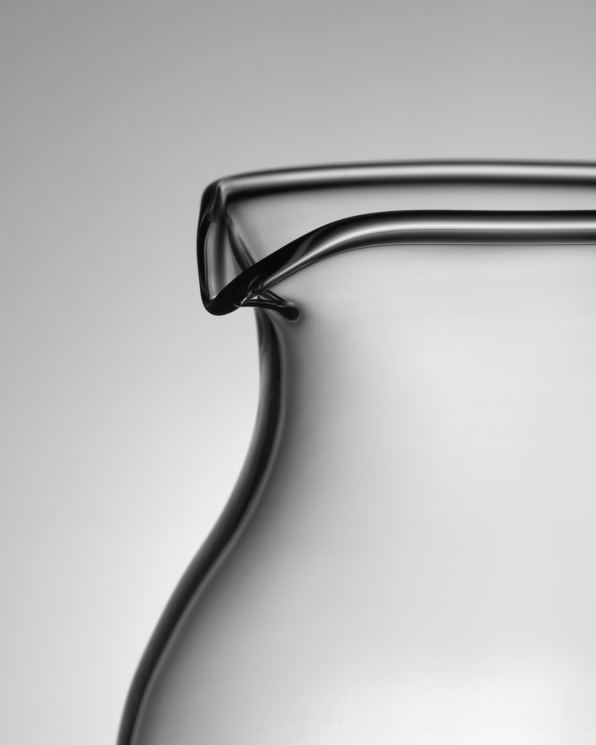 CCCLAY Ripple – 450 ml Lampworked Glass Coffee Server