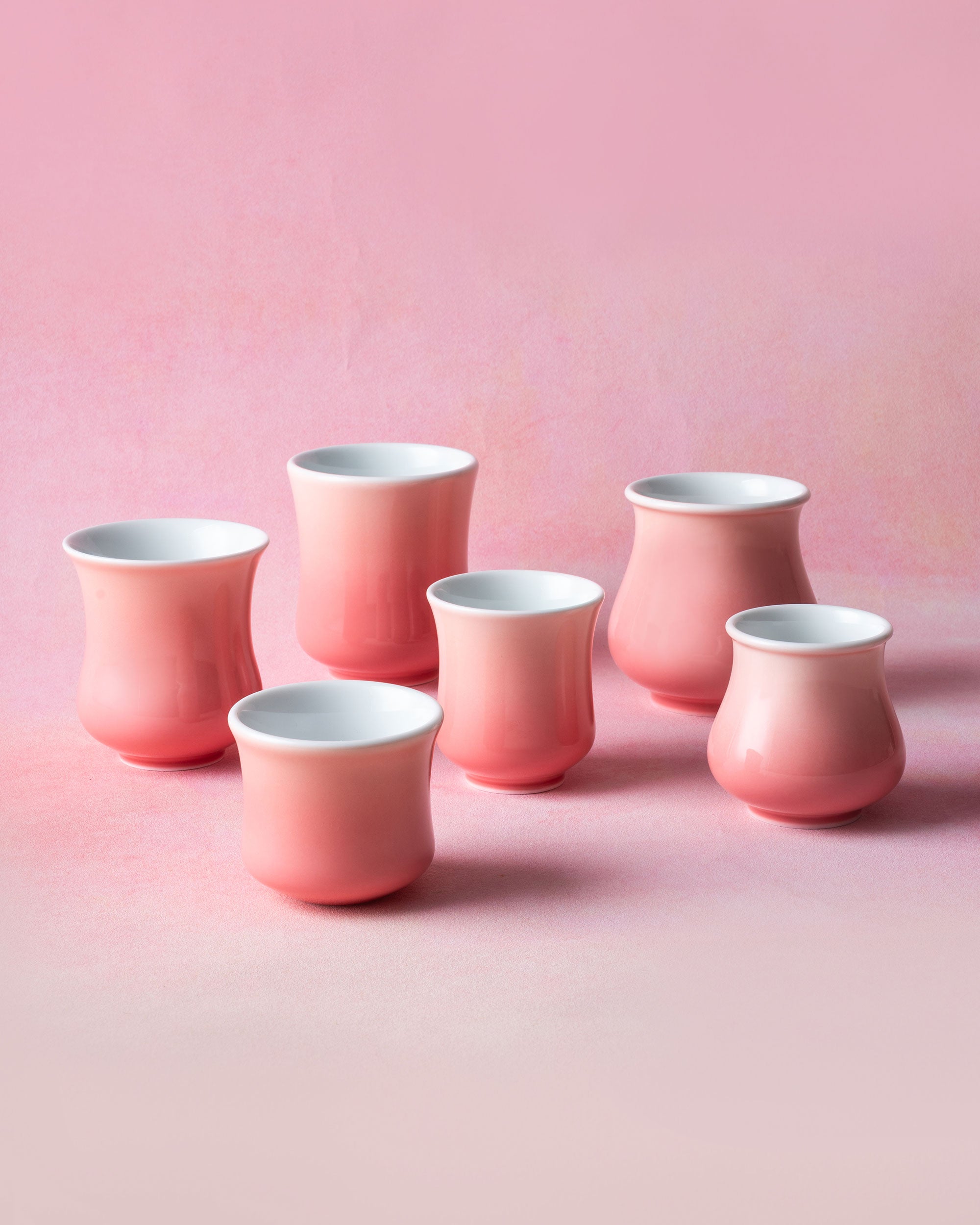 Velvet Peach Coffee Cup Set