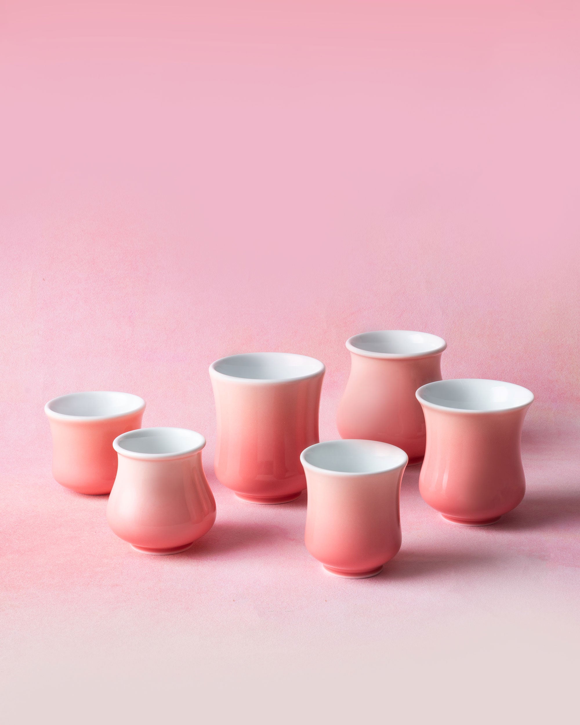 Velvet Peach Coffee Cup Set