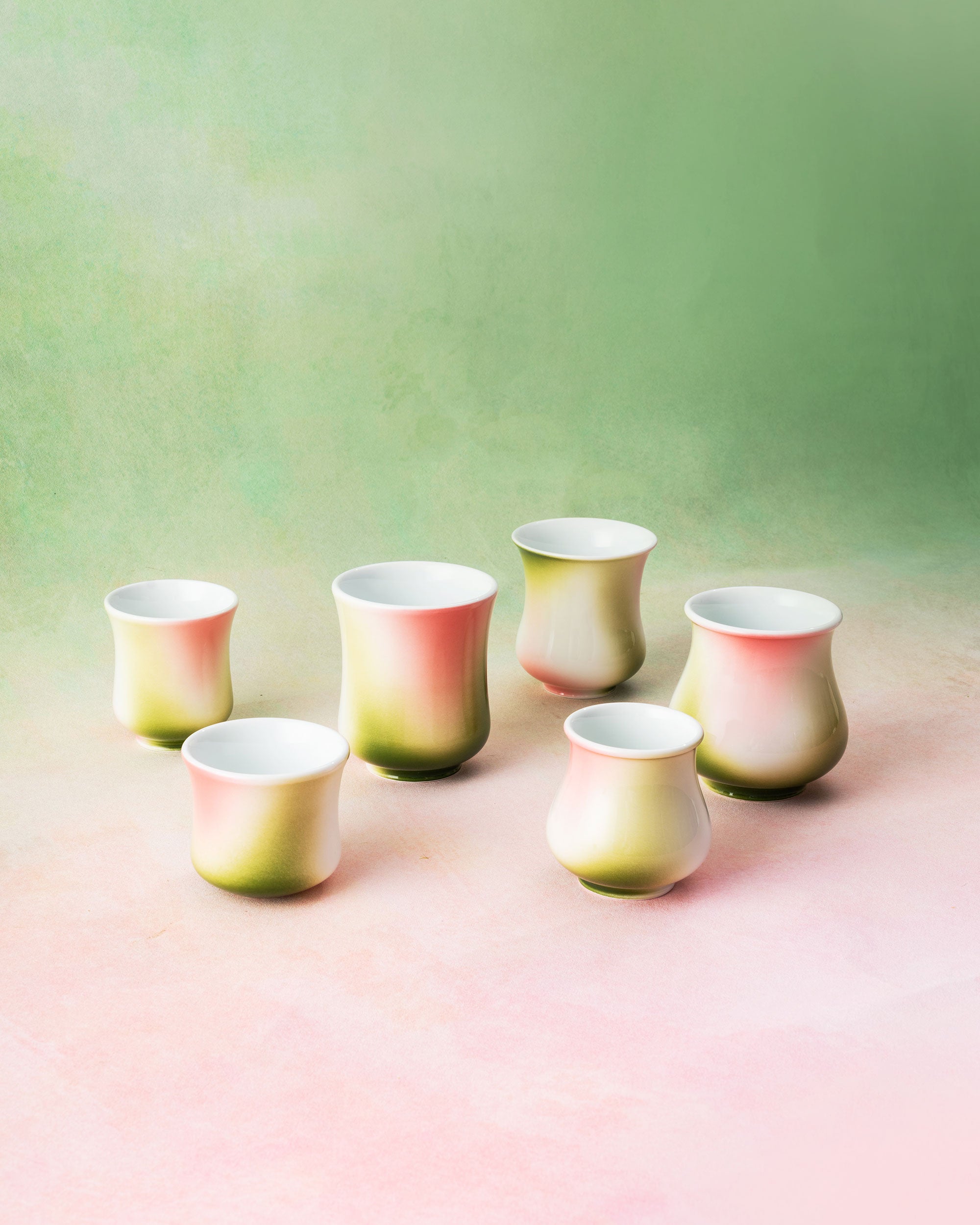 Water Lily Coffee Cup Set