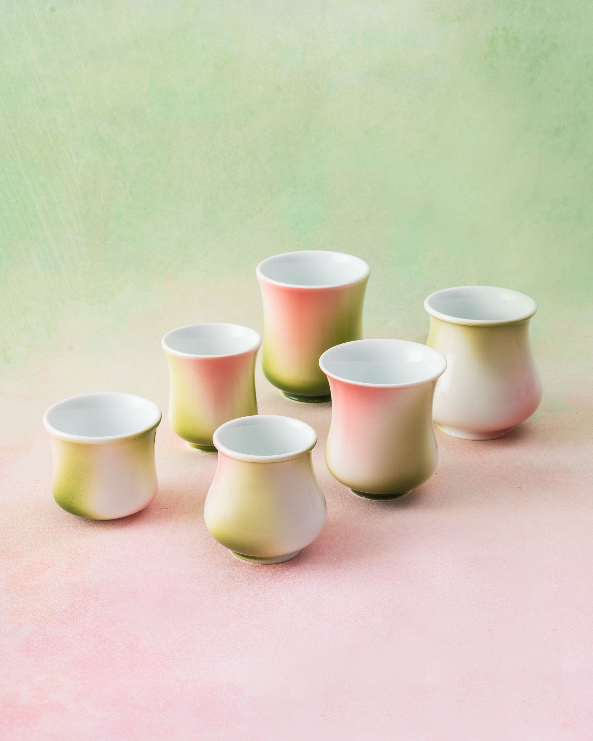 Water Lily Coffee Cup Set