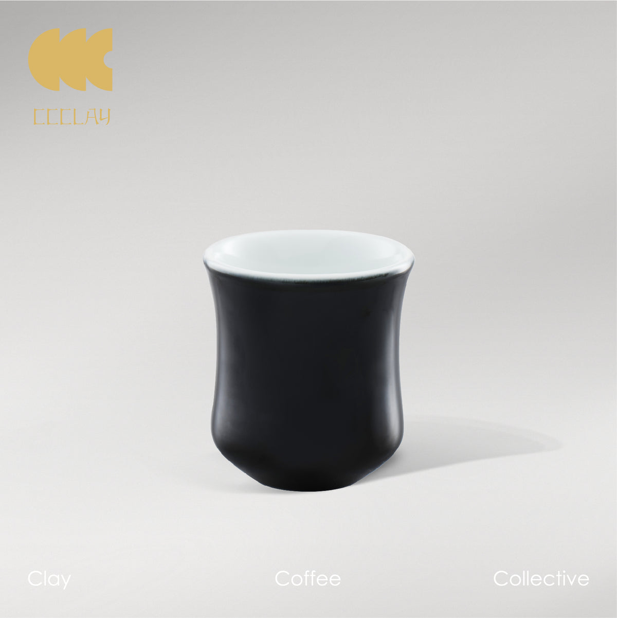 CCCLAY's design, Black, Coffee Cup