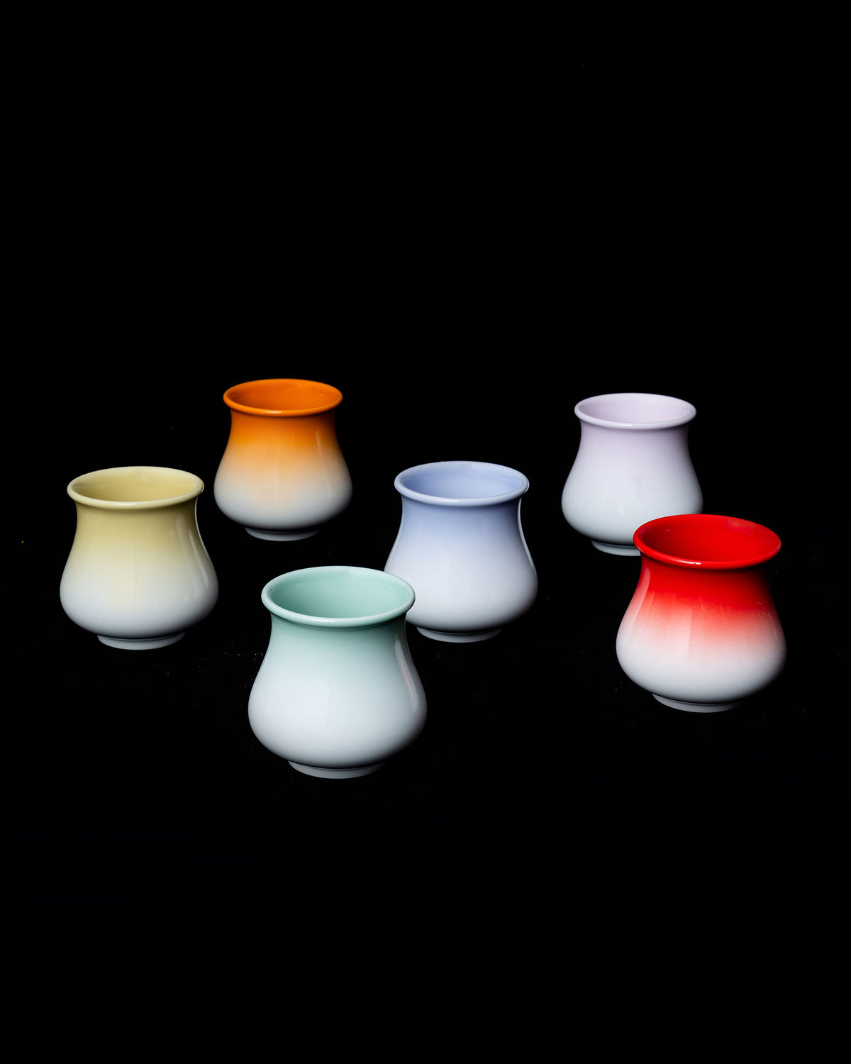 CCCLAY Monochrome Glaze coffee cups