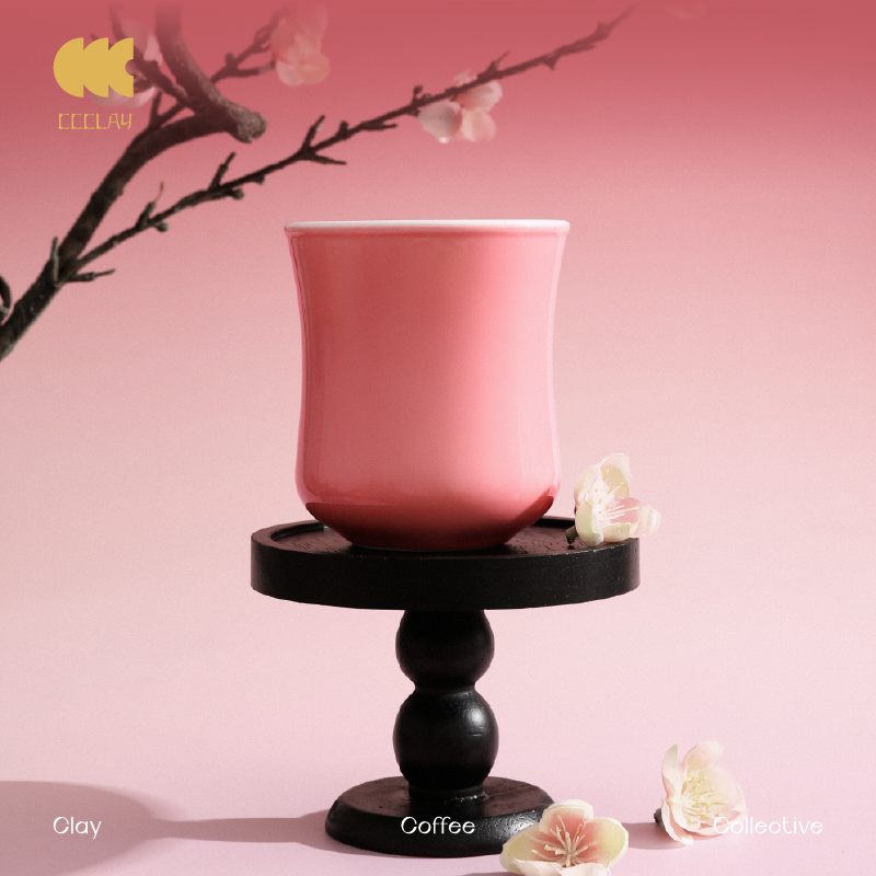 CCCLAY's design, Pink, Coffee Cup