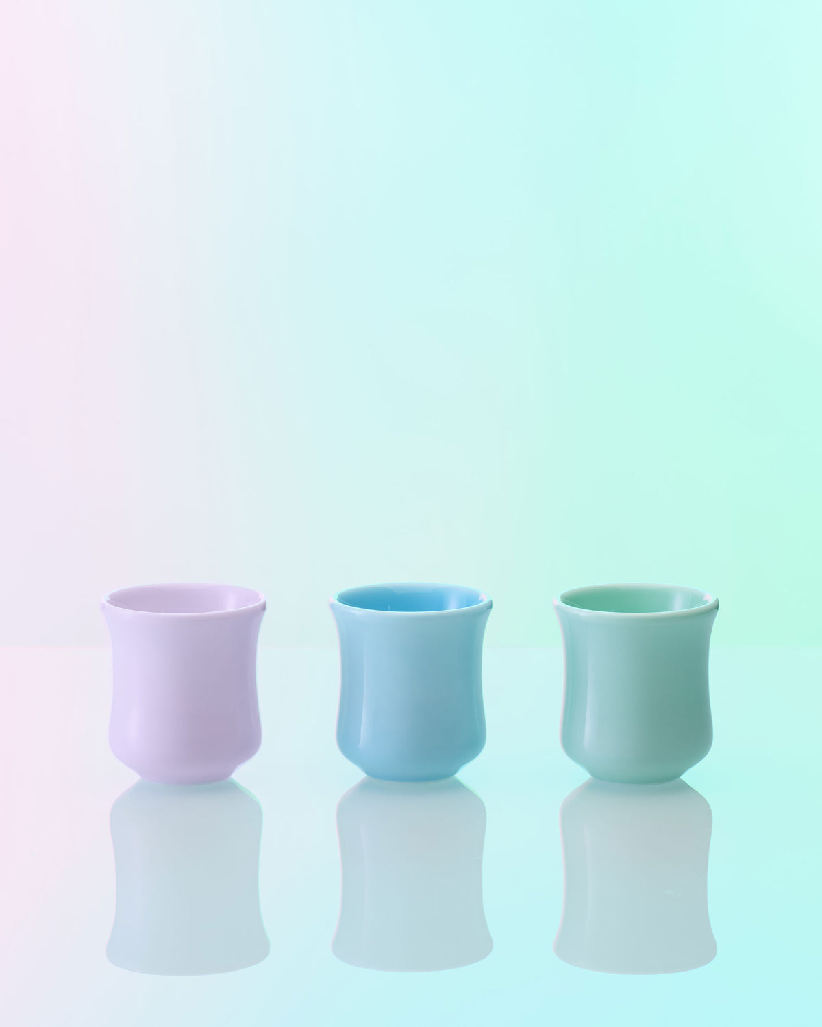 CCCLAY Monochrome Glaze 2.0 coffee cups