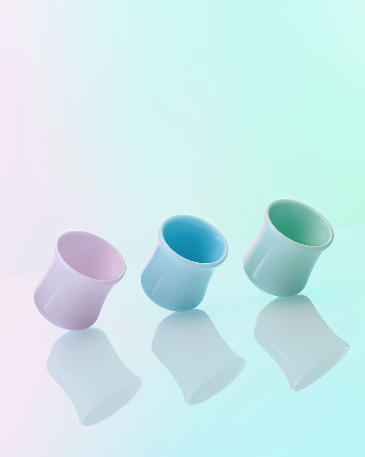 CCCLAY Monochrome Glaze 2.0 coffee cups