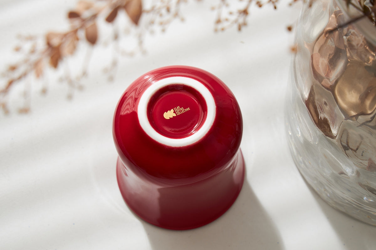 CCCLAY's design, Red, Coffee Cup