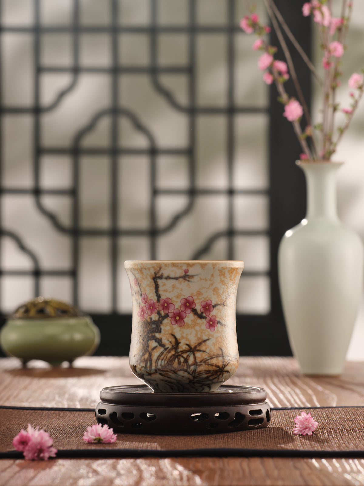 CCCLAY's design, Plum blossom, Coffee Cup