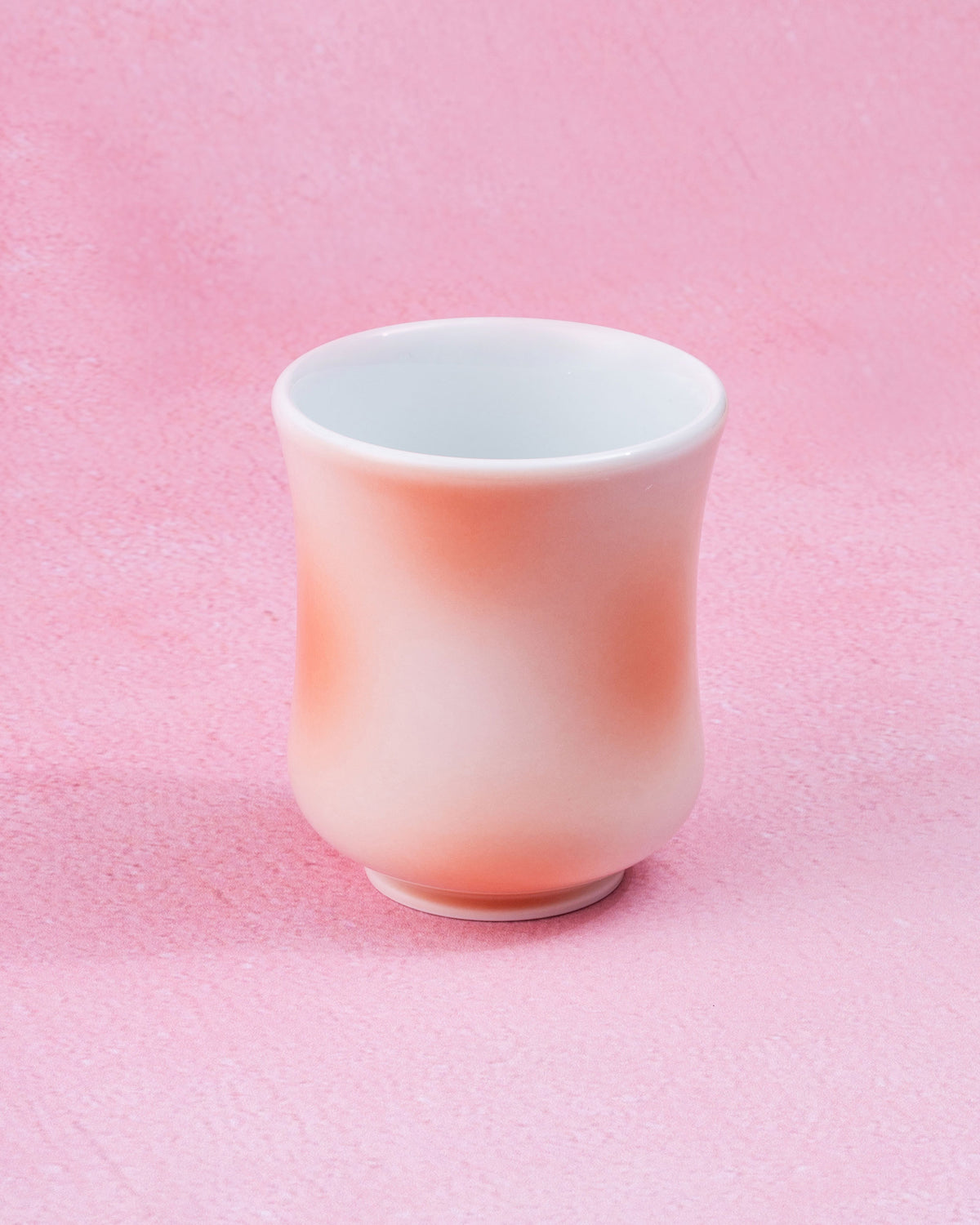 CCCLAY Frosted Peach – Large Sensory Coffee Cup