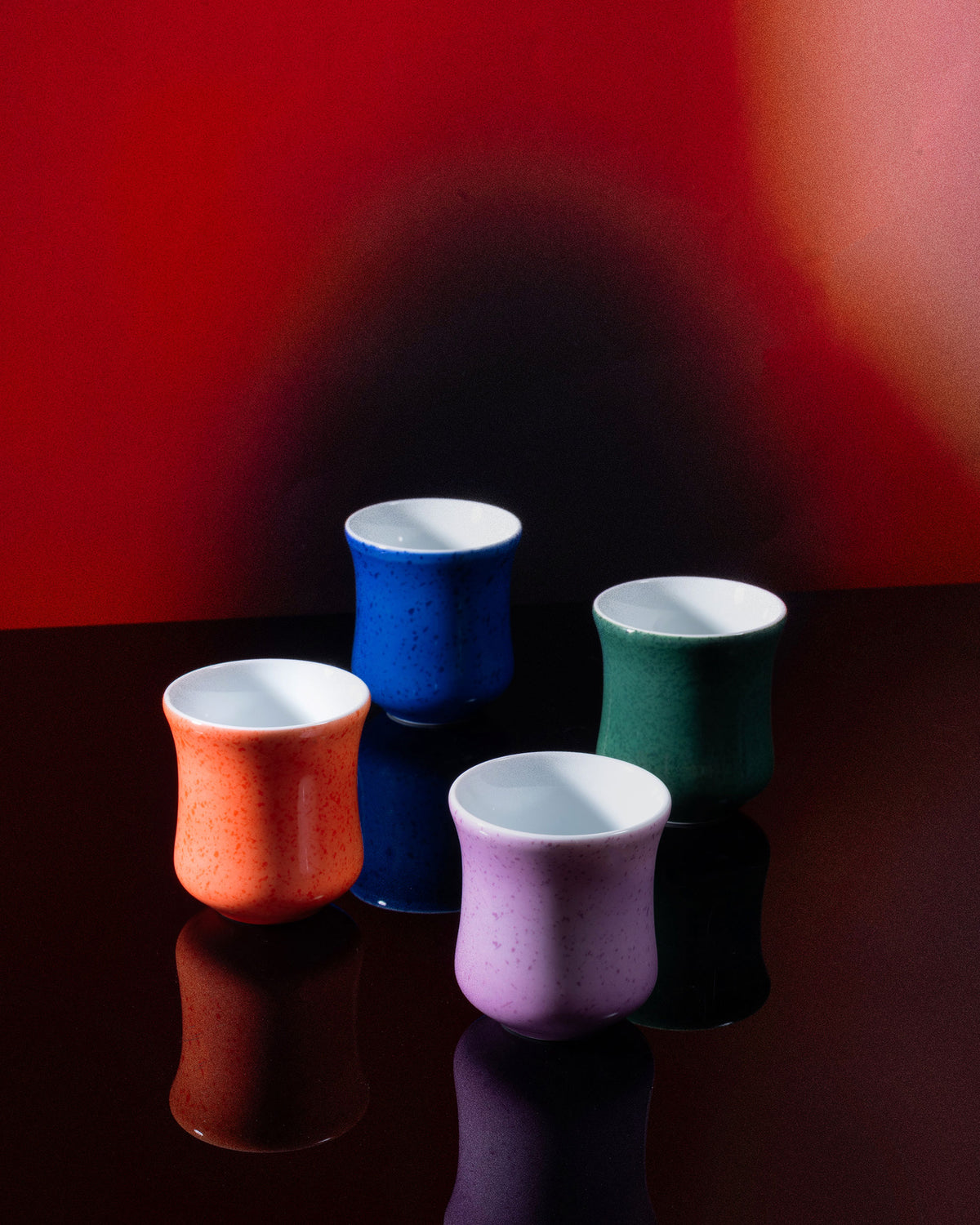 CCCLAY Color Splash coffee cups