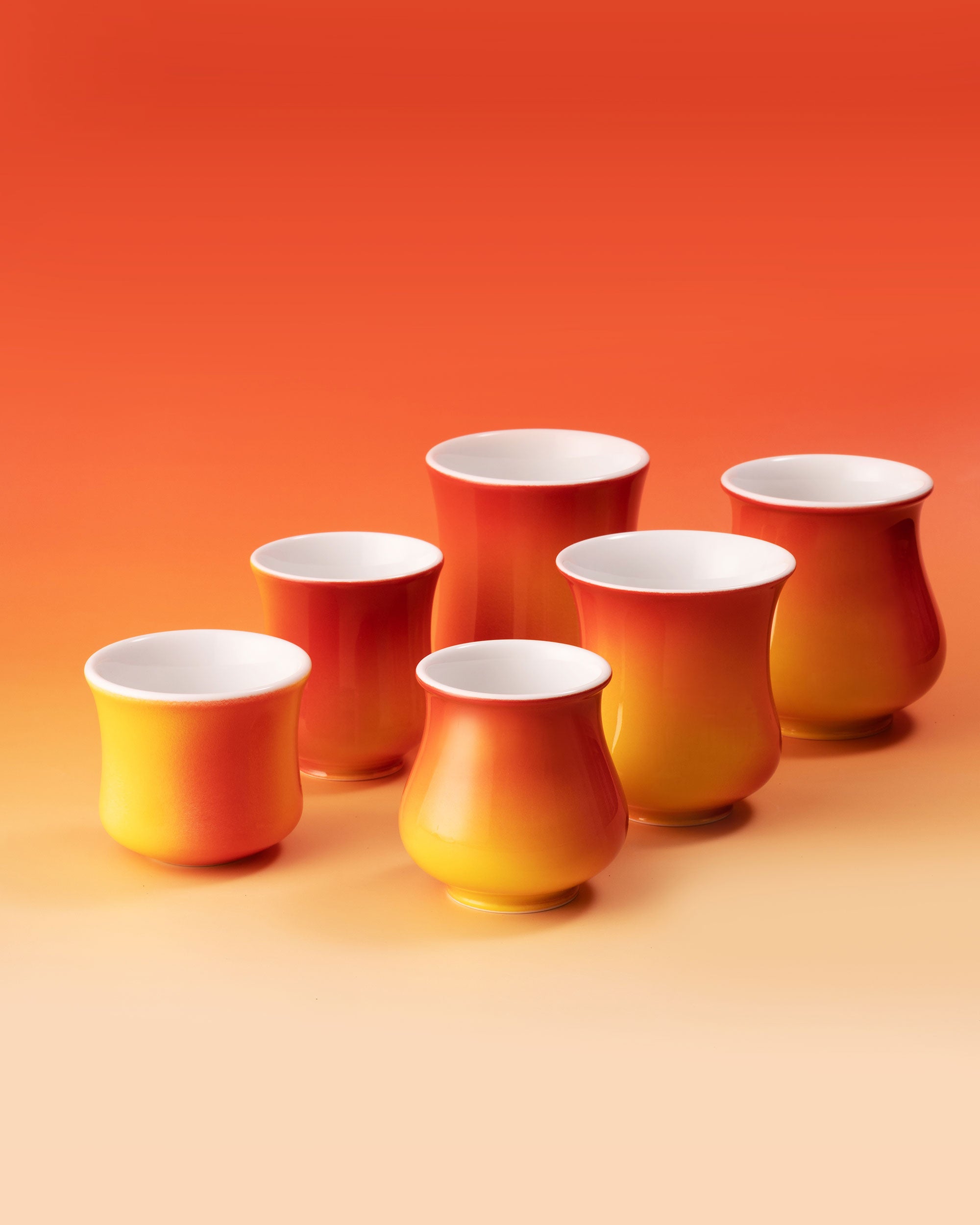 Nectarine Blush Coffee Cup Set