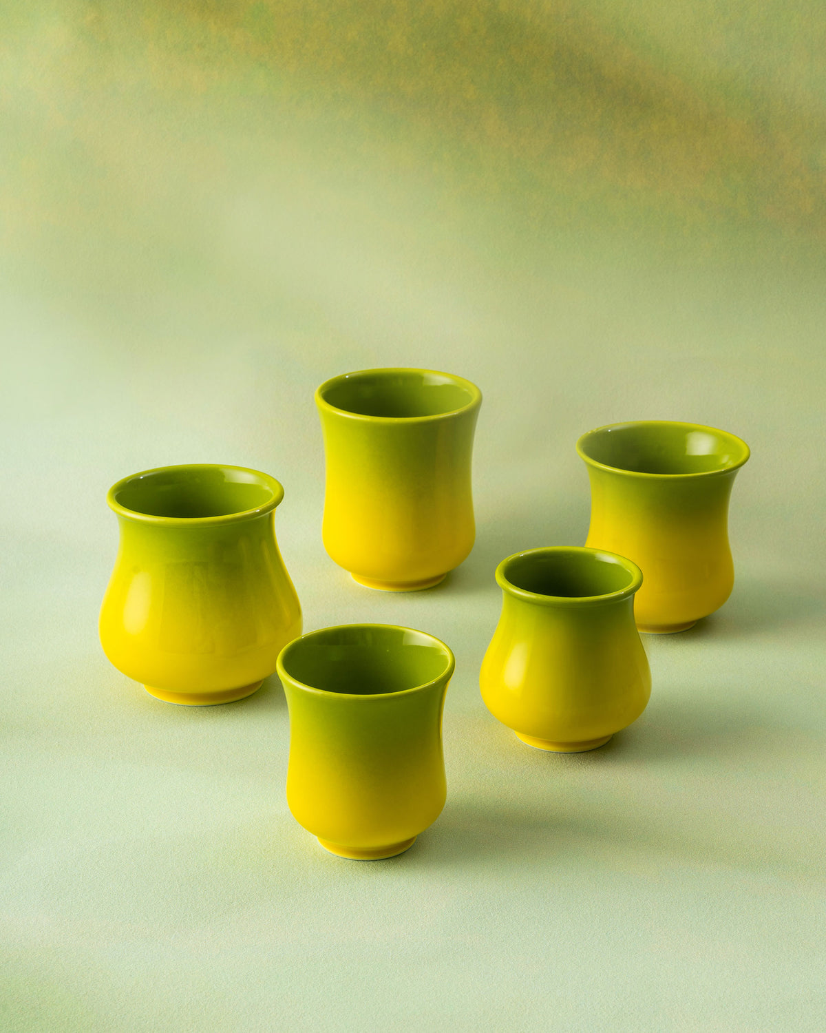 CCCLAY Pineapple Glow coffee cups