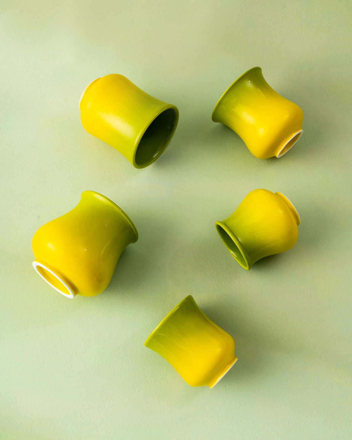 CCCLAY Pineapple Glow coffee cups