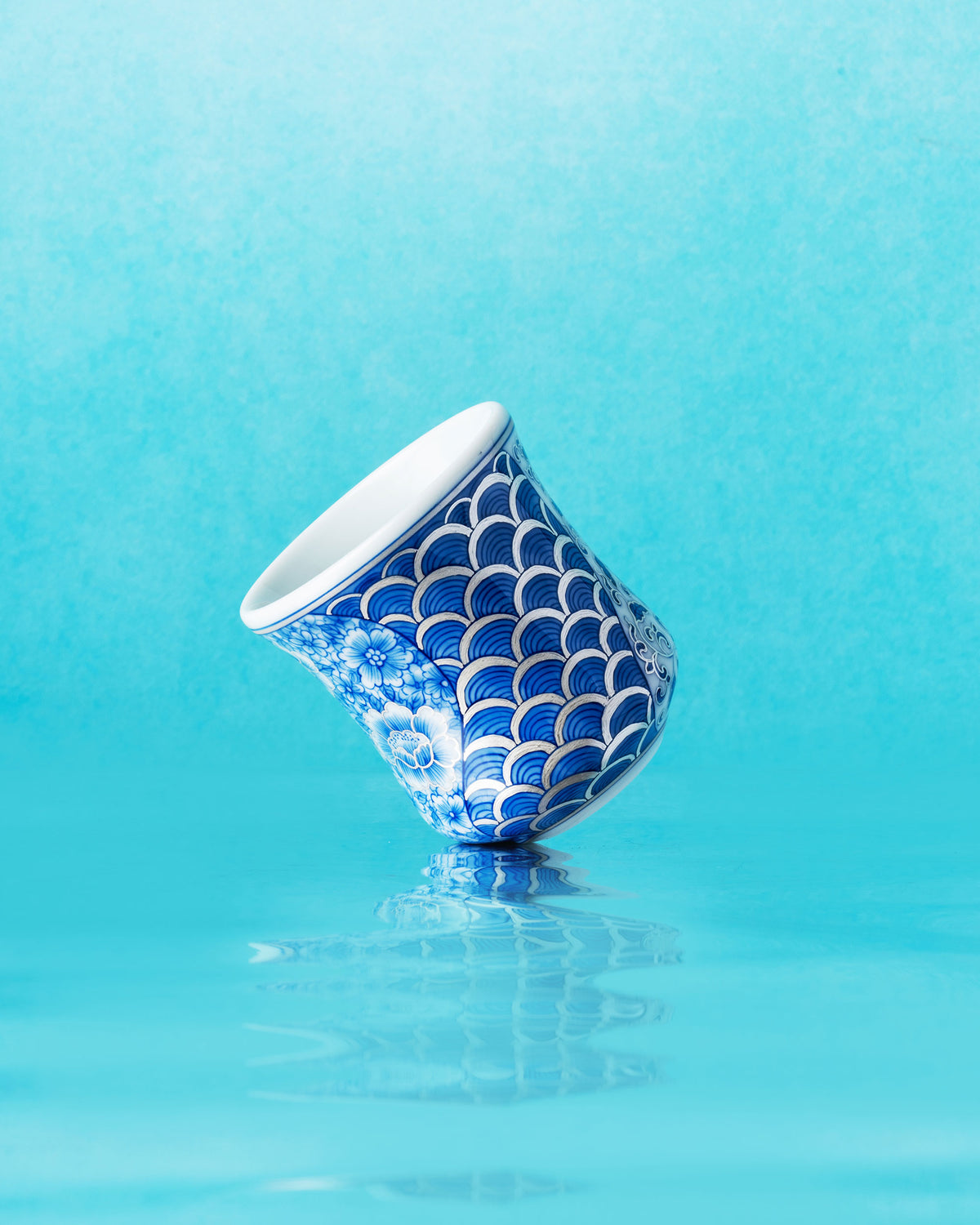 CCCLAY Qinghua Quartet – Medium Sensory Coffee Cup