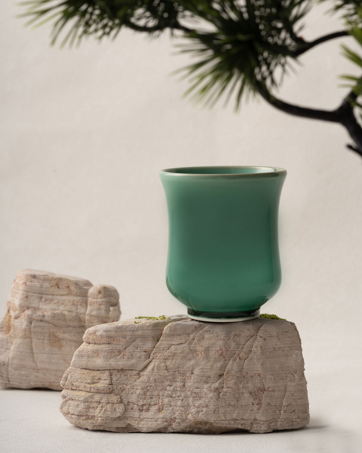 CCCLAY Tea Green – Medium Sensory Coffee Cup
