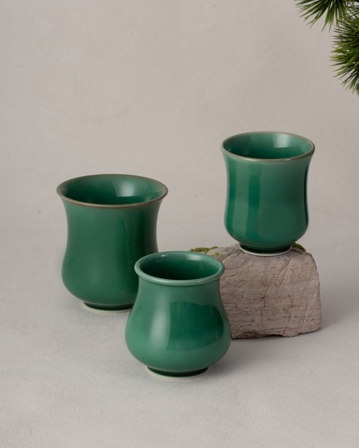 CCCLAY Tea Green coffee cups