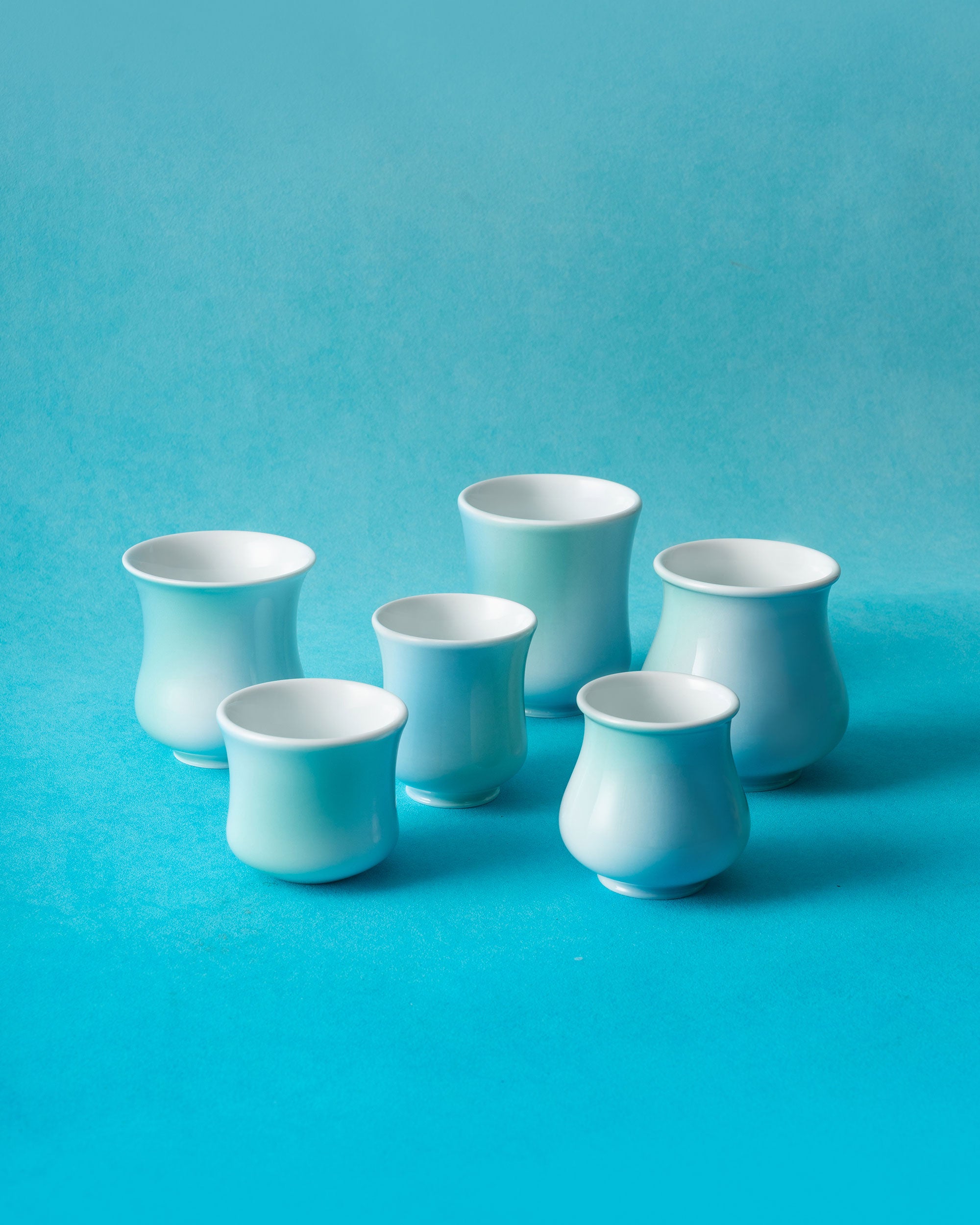 Teal Lagoon Coffee Cup Set