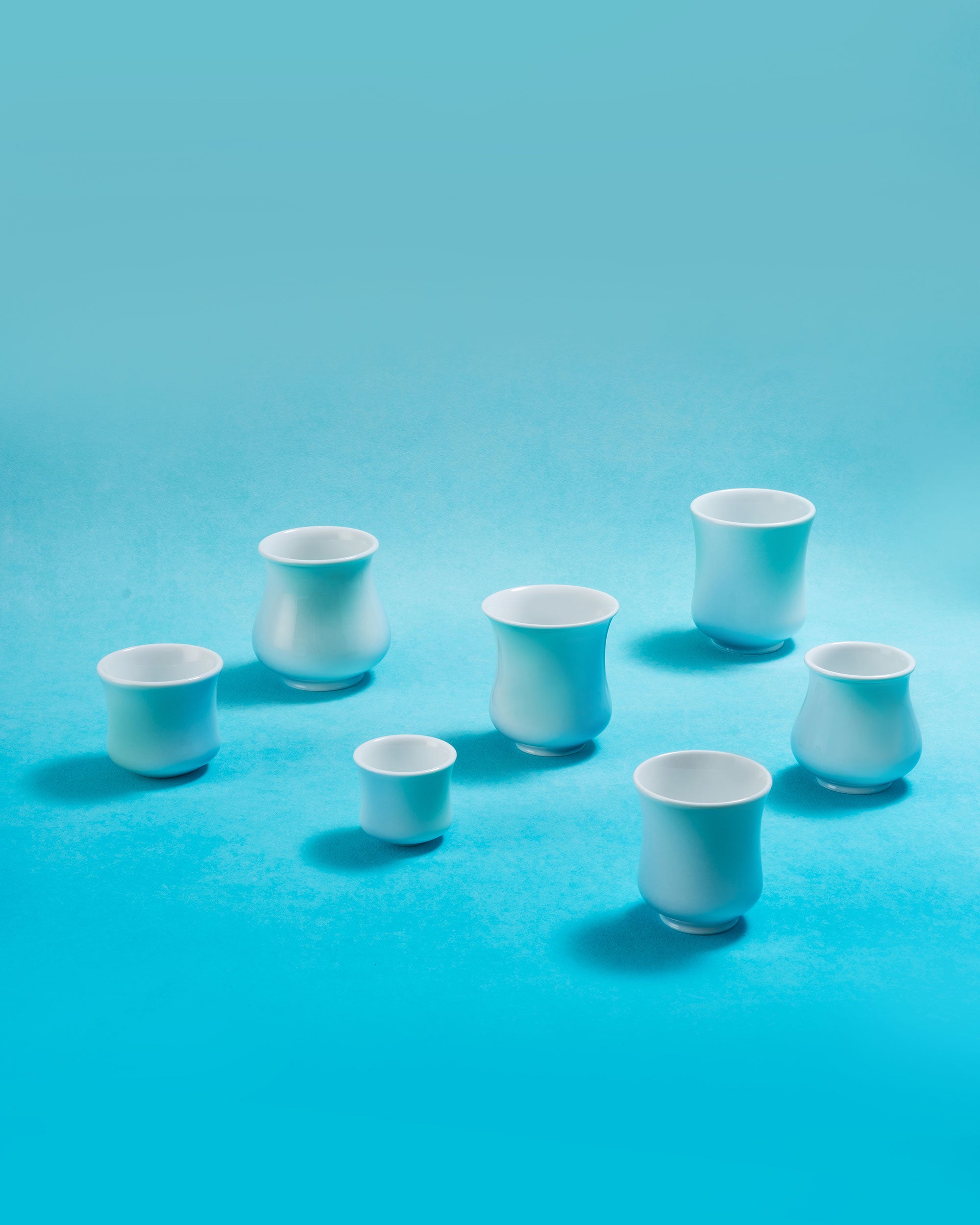 Teal Lagoon Coffee Cup Set
