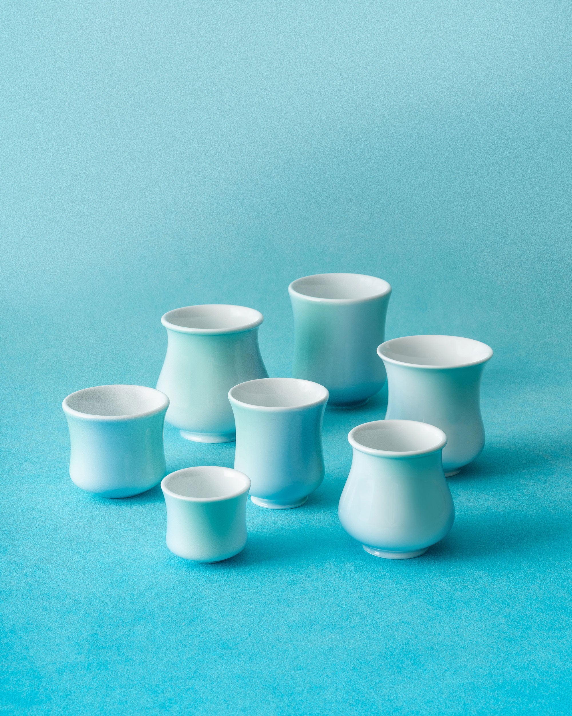 Teal Lagoon Coffee Cup Set
