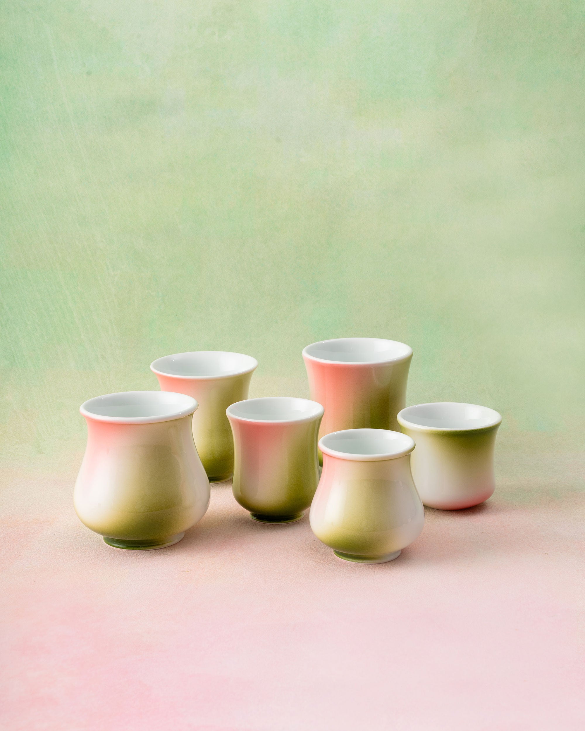 Water Lily Coffee Cup Set